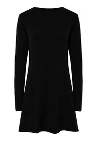 PCJUNNA MOCK NECK MINI - Robe pull - black