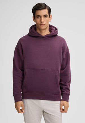 HECTOR - Kapuzenpullover - aubergine