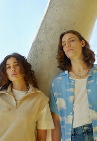 Uncommon Souls LARGE LINK CHAIN NECKLACE UNISEX - Colar - silver-coloured