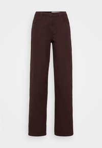 ONLBESSIE - Široke hlačnice - red mahogany