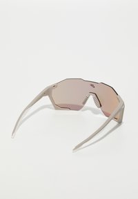 Nike Sportswear CHARGED SHIELD UNISEX - Ochelari de soare - matte college grey / gold-coloured