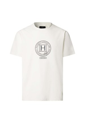 Hackett London, HERITAGE TEE - T-Shirt print - off white