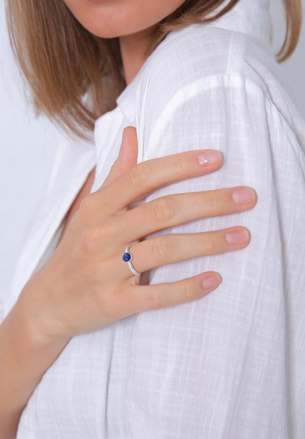 BASIC CHIC - Ring - silberfarben