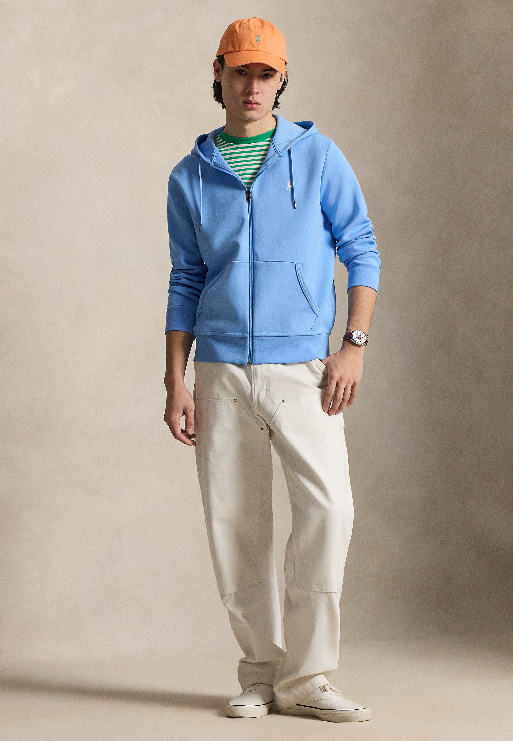Polo Ralph Lauren DOUBLE-KNIT FULL-ZIP HOODIE - Zip-up sweatshirt