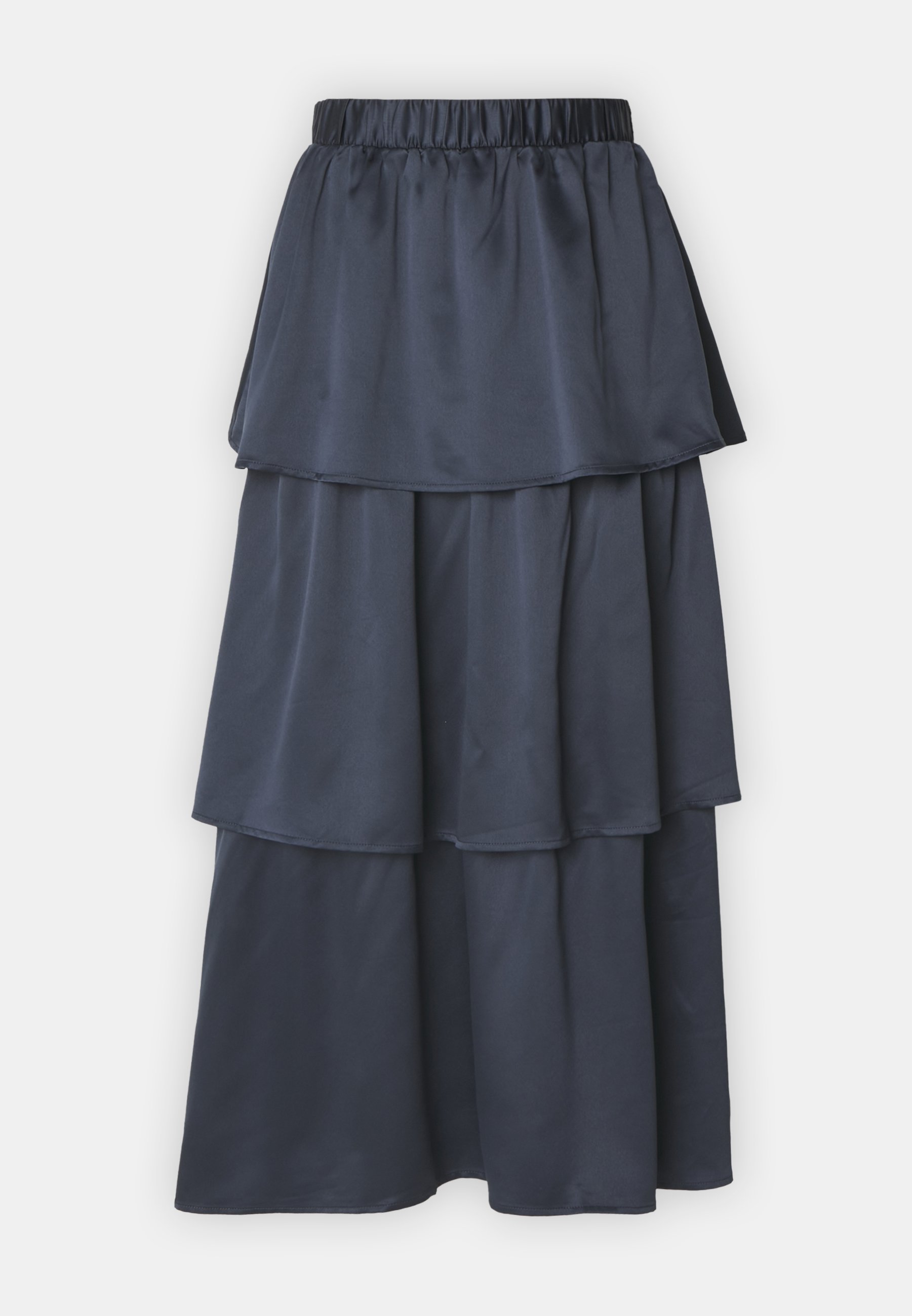 VILA VIELLIE ANKLE LAYER SKIRT - A-line skirt - navy/dark blue