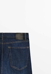 Massimo Dutti Jeans straight leg - blue-black denim