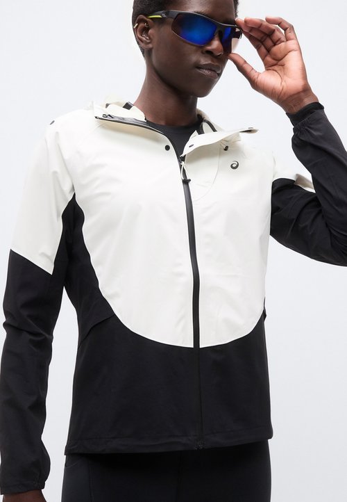 ASICS METARUN WATERPROOF JACKET - Running jacket - performance black/cream — foto 4