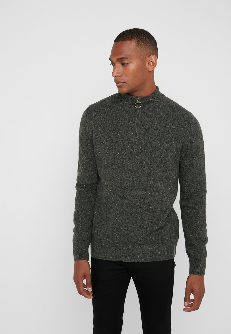Barbour TISBURY HALF ZIP - Pullover - seaweed