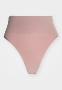 SOFT SCULPT BANDEAU - Thong - toasted almond