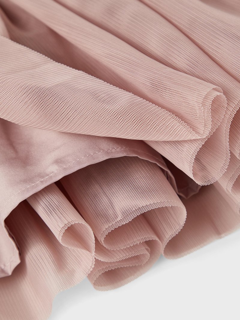 Gonna Mini Per Bambine NAME IT - In Poliestere, Elastica, Colore Dark Sapphire - Foto 2