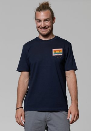 watapparel T-Shirt print - french navy