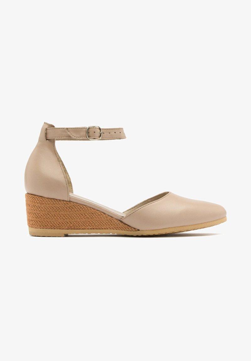 RYŁKO Sandały na koturnie