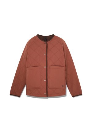 Timberland, WATER REPELLENT QUILTED JACKET. - Jas - - medium brown