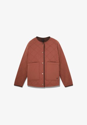 Timberland, WATER REPELLENT QUILTED JACKET. - Jas - - medium brown