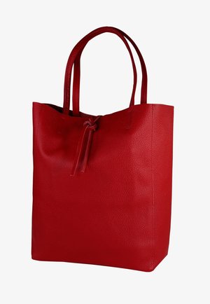 DrachenLeder SHOPPER - Tote bag - rot