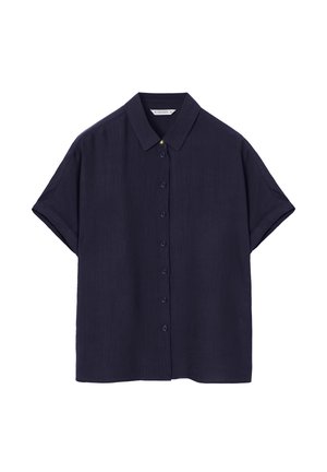 TATUUM, ARTICLE TAG: BLOUSES/SHIRTS - ARTICLE NAME: ZARIA - Blúzka so zapínaním na gombíky - blue