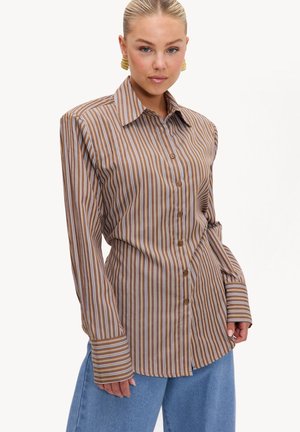 LOAVIES, DON'T LET GO - Chemisier - brown   stripes