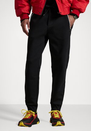 STRETCH DOUBLE-KNIT JOGGER PANT - Pantalon de survêtement - black