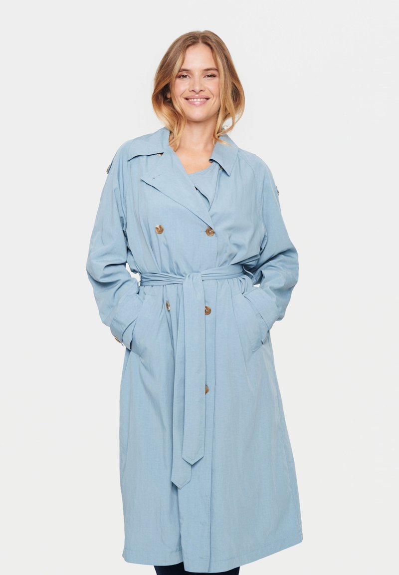 Winwrd Blue Saint Tropez COLETTESZ OUTERWEAR - Trenchcoat - windward blue/hellblau ...
