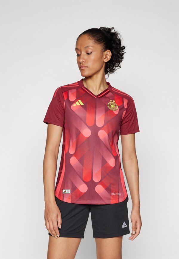 GERMANY 2025 AWAY AUTHENTIC  - Football shirt - team coll burgundy