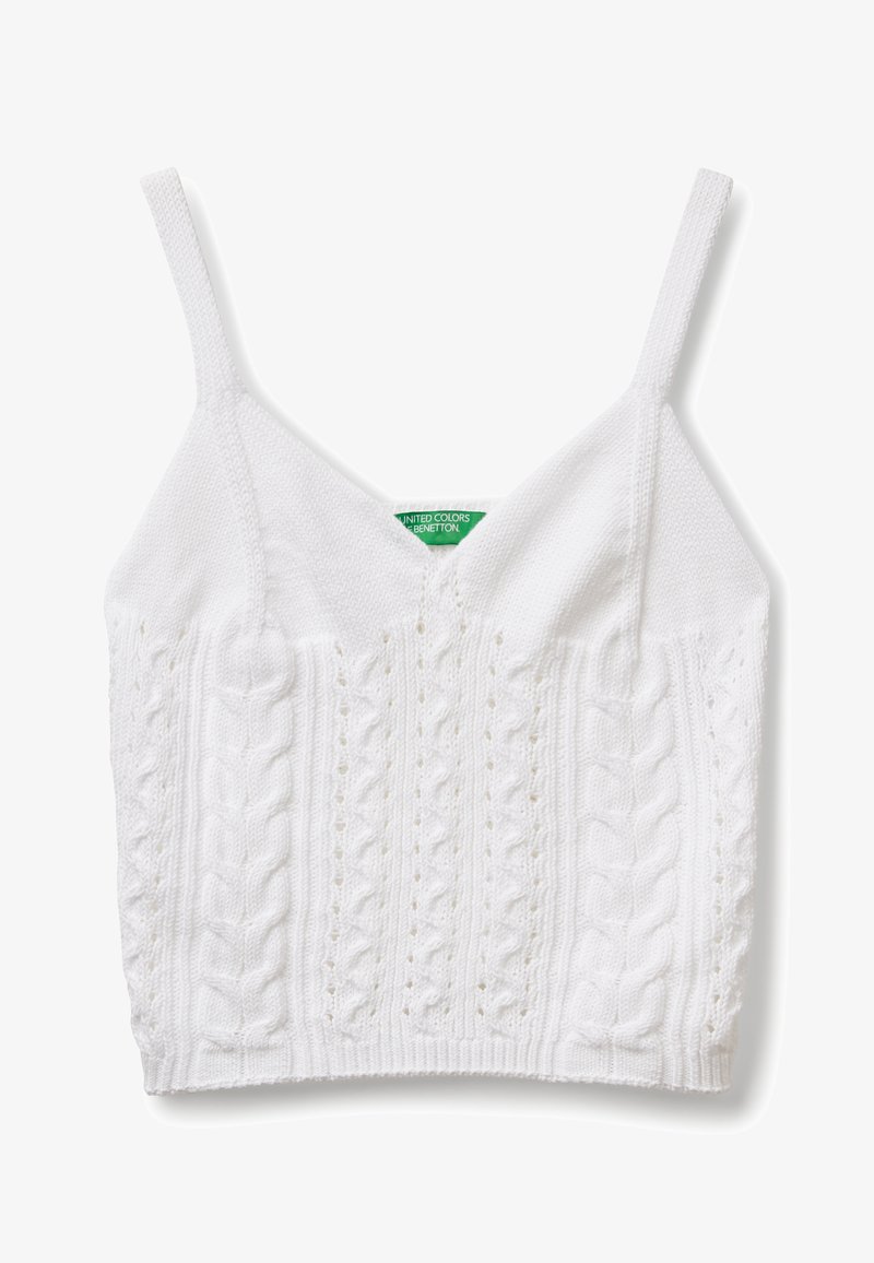 United Colors of Benetton Top - white