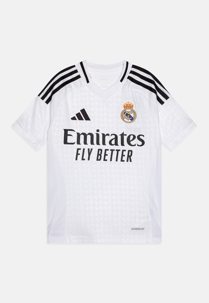 adidas Performance - REAL MADRID 24/25 HOME KIDS - Joukkuetuote - white, Suurenna