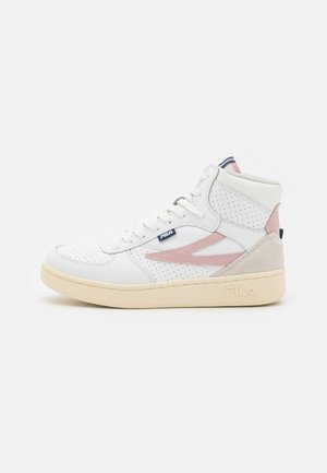 Fila SEVARO MID - Vysoké tenisky - white/pale mauve