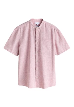 Next, GRANDAD COLLAR FIT-SHORT SLEEVE - Košeľa - pink