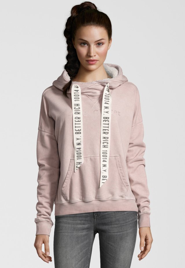 BOXY - Sweat à capuche - light rose