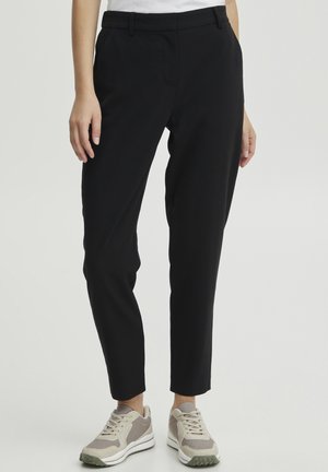 OXDOVINE REGULAR FIT - Chinos - black