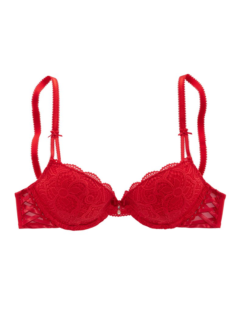 Lascana Push-up BH rood