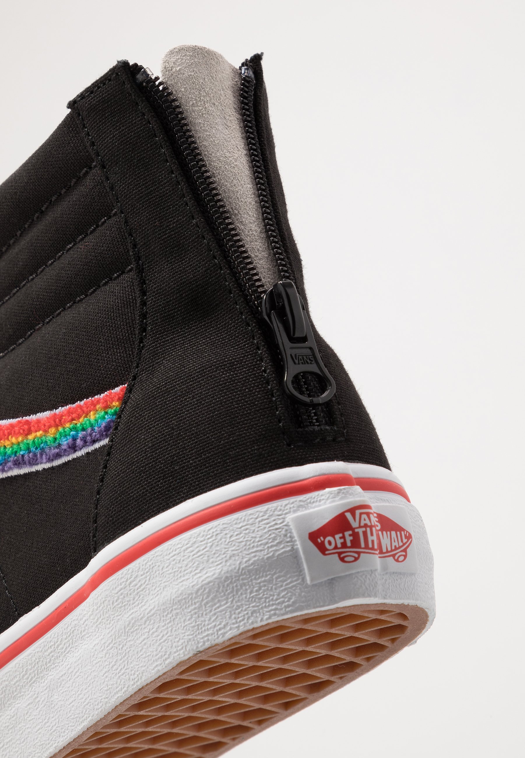 Vans SK8 ZIP Høye joggesko rainbowtrue white Zalando.no Vans SK8 PLATFORM Høye joggesko rainbowtrue white