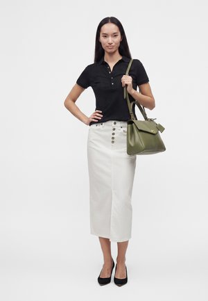 Lauren Ralph Lauren, FARRAH SATCHEL MEDIUM - Handtas - sage green