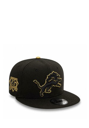 New Era, DETROIT LIONS NEW ERA NFL 75 SEASONS 9FIFTY SNAPBACK CAP SCHWARZ UNISEX - Cap - schwarz
