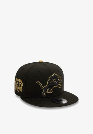 New Era, DETROIT LIONS NEW ERA NFL 75 SEASONS 9FIFTY SNAPBACK CAP SCHWARZ UNISEX - Cap - schwarz