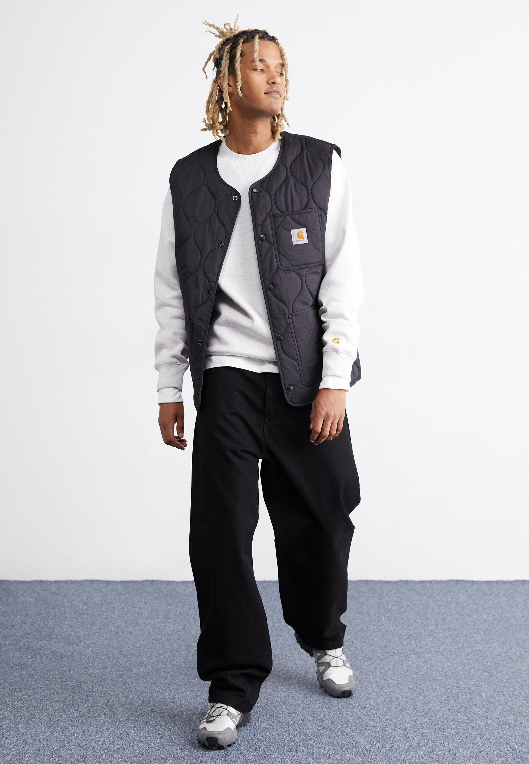 Carhartt WIP SKYTON - Kamizelka/czarny - Zalando.pl