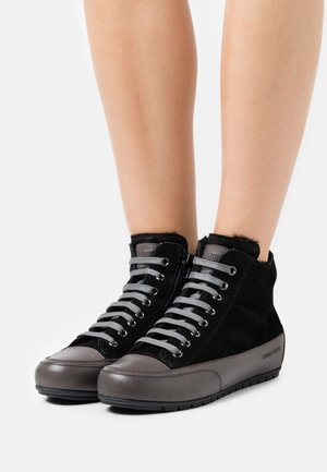 Candice Cooper, Korkeavartiset tennarit - black
