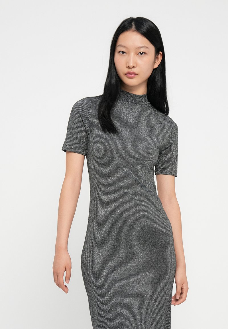 princess polly baby blue dress Moderne Rib Knit Dress – Bishop + Young main image 0