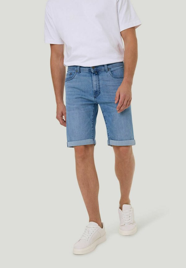SISTERON - Jeans Shorts - hellblau