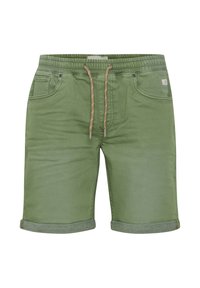 BHJOGG REGULAR FIT - Farkkushortsit - dill