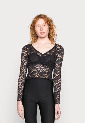 Maglietta a manica lunga - black