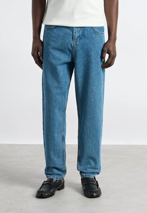 Burocs, MATTEO TAPERED JEANS - Straight leg jeans - dark vintage blue