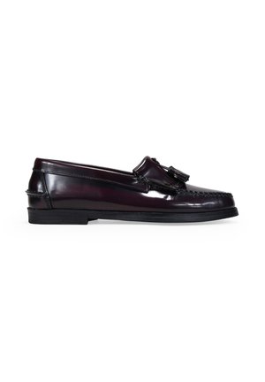 CON BORLAS - Zapatos sin cordones - burdeos