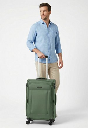 FRANKY, MELBOURNE 3.0 4-ROLLEN TROLLEY 69 CM MIT DEHNFALTE UNISEX - Trolley - olive