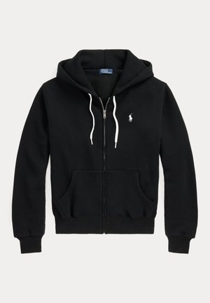 Polo Ralph Lauren, Majica s kapuljačom i patentnim zatvaračem - black