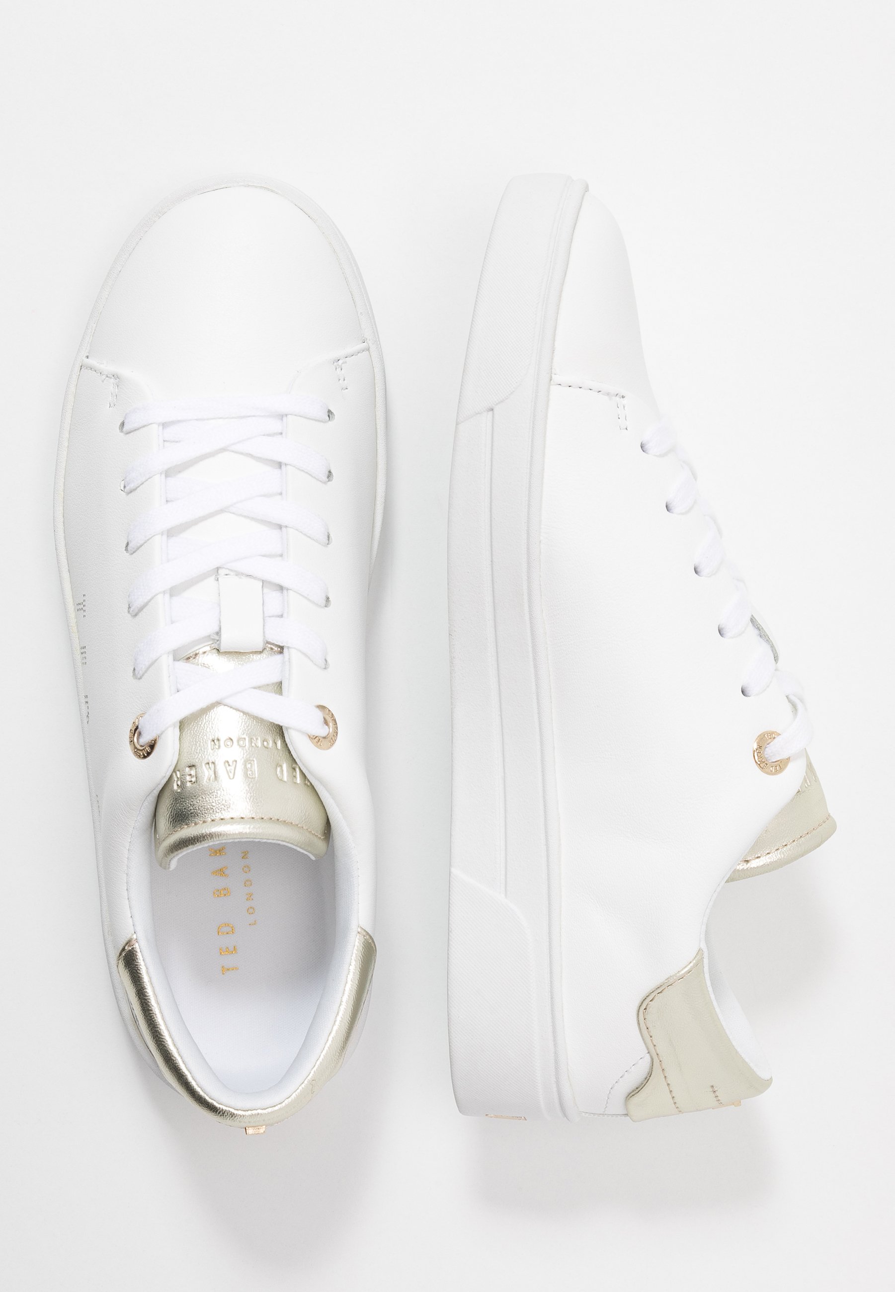Ted Baker KERRIM Joggesko whitehvit Zalando.no Ted Baker CLEARI Joggesko white Zalando.no