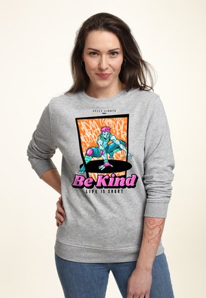 MATT KEELING BE KIND - Sweatshirt - heather grey