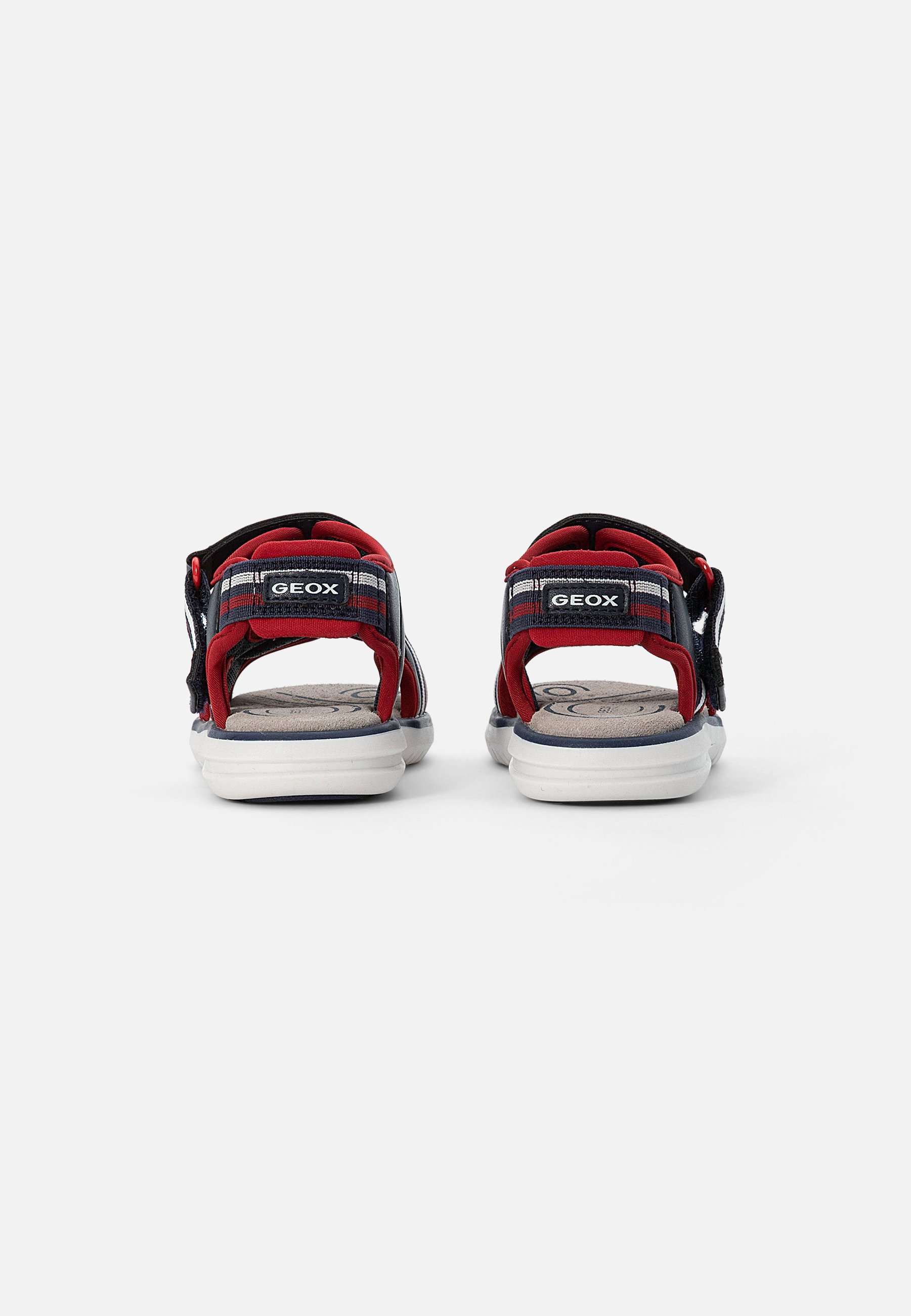 Geox SANDAL MARATEA BOY - Sandali da trekking - navy/red/blu scuro - Zalando