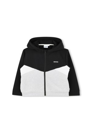 Sweat zippé - gris chine
