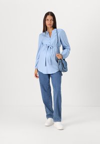 MAMALICIOUS MLELVA LIA  - Bluse - soft chambray